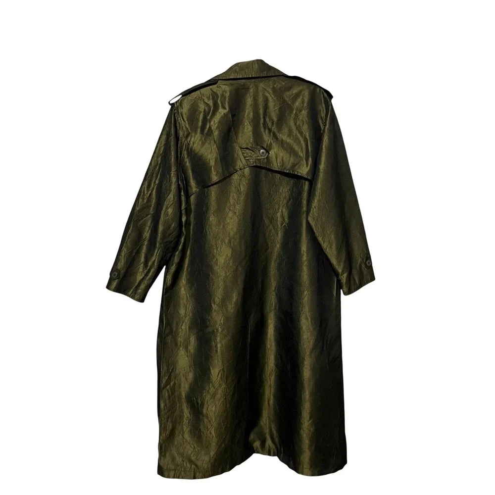 Vintage Josef Sagdic Jacket Size Large Trench Coat - Picture 7 of 12
